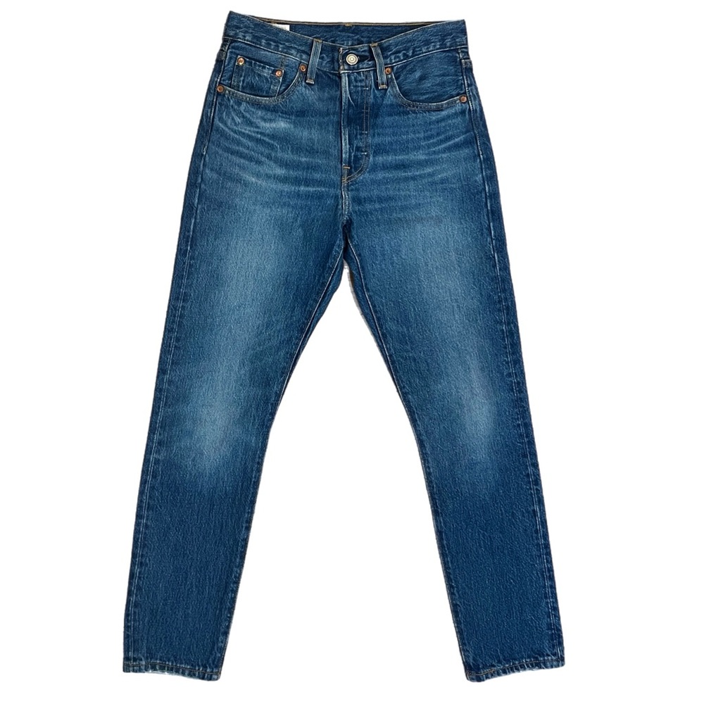 levi’s 501 jeans in medium blue wash (size 25) - Picture 5 of 7